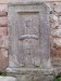 38 Slavonice - náhrobní kámen pastora Jakuba Peregrina.jpg